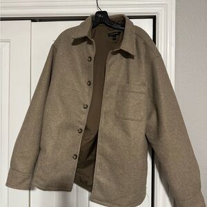Banana Republic Brown Shirt Jacket